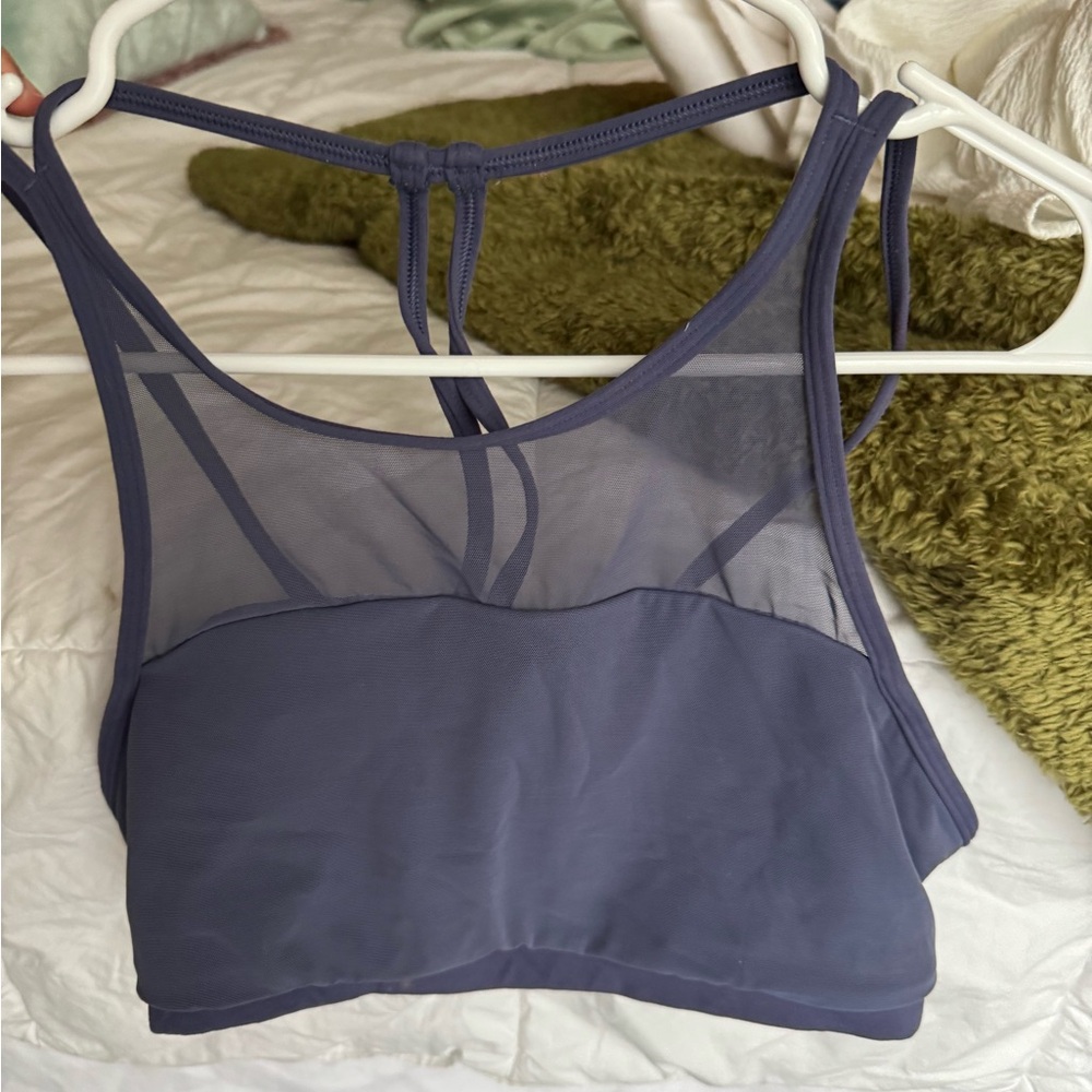 lululemon athletica Blue-Gray Sports Bra